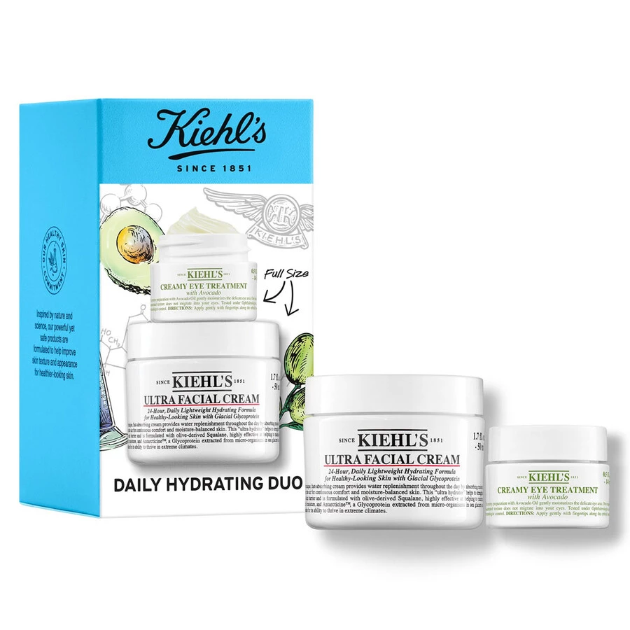 Kiehl's Daily Hydrating Duo Set Cofanetto Trattamento Viso 1 Kiehl's Daily Hydrating Duo Set Cofanetto Trattamento Viso