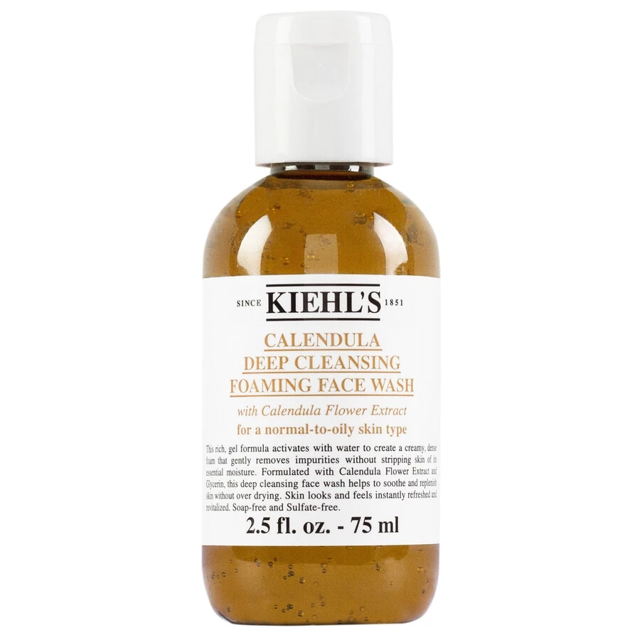 Kiehl's Calendula Deep Cleansing Foaming Wash Gel Detergente 1 Kiehl's Calendula Deep Cleansing Foaming Wash Gel Detergente